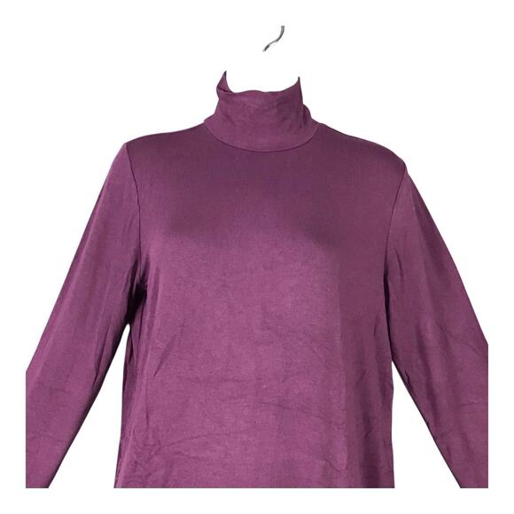 Premise Women’s Purple Mock Neck Long Sleeve Sweater Size M NWOT - Picture 7 of 9